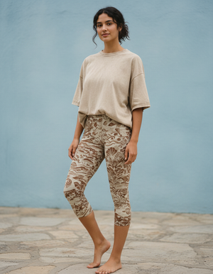 Coffee Bean Horizon leggings
