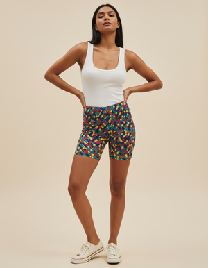 Rhodonite Vortex women's short shorts