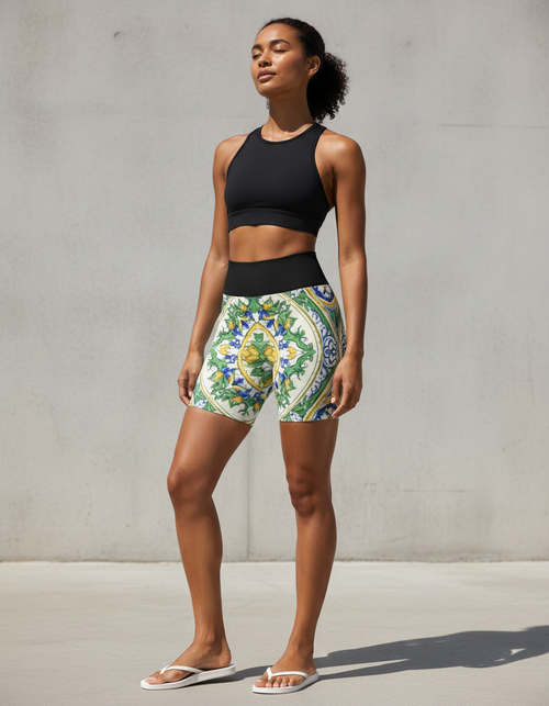 Rocca Yoga Shorts Yoga Shorts — Dripper