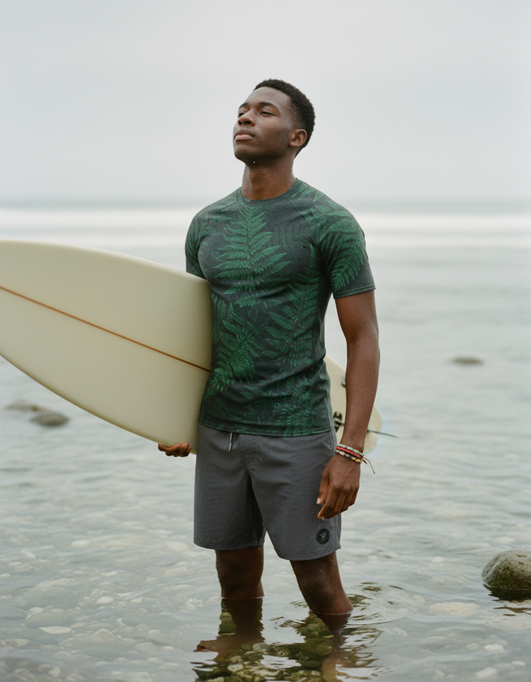 Men's Fern Rash Guard