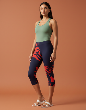 Vivid Capri Leggings Capri Leggings — Dripper