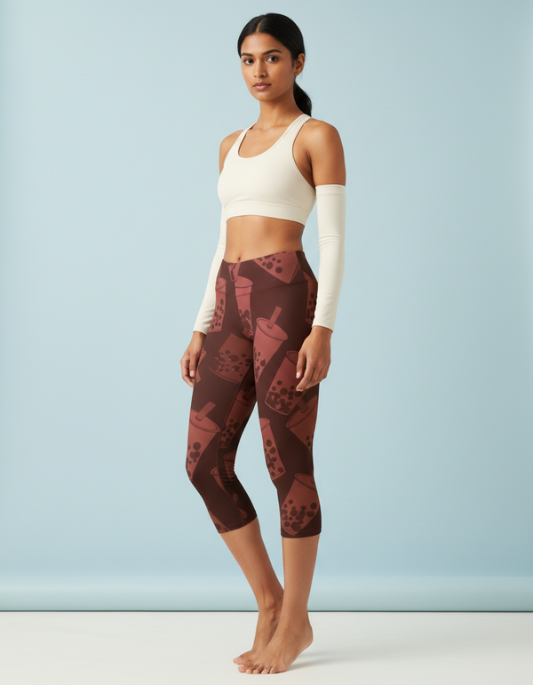 Boba Collection capri leggings