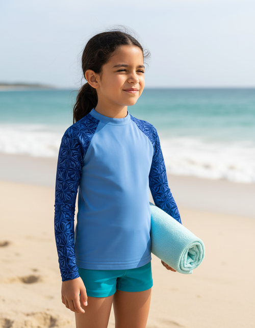 Marina Chord Kids Rash Guard Kids Rash Guard — Dripper