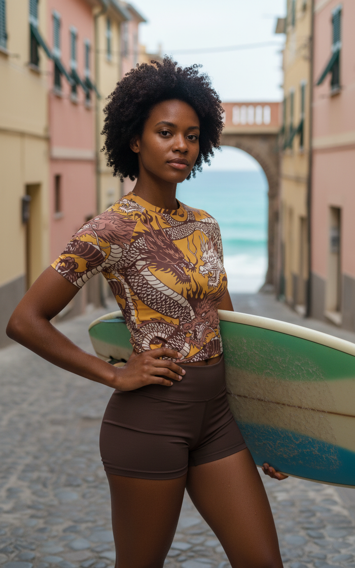 Rashguard — Women's Oxblood Ember