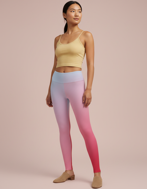 Millennial Pink Elysium Leggings Women's Leggings — Dripper