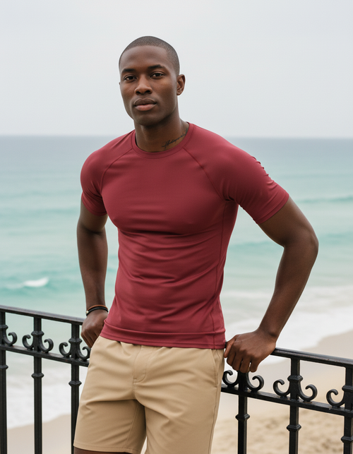 Ruby Rash Guard Men's Rashguard — Lolekai