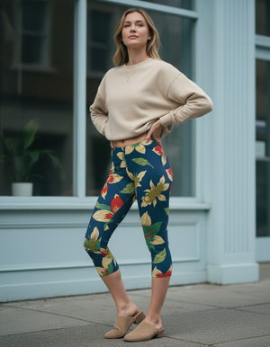 Acacia Zenith Leggings Capri Leggings — Dripper