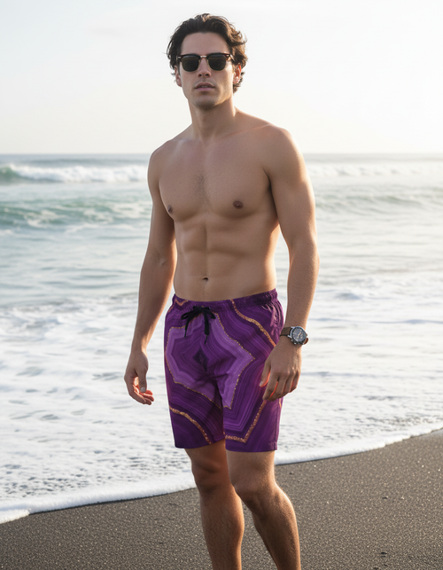 Aura Men's Swim Trunks Men's Swim Trunks — Dripper