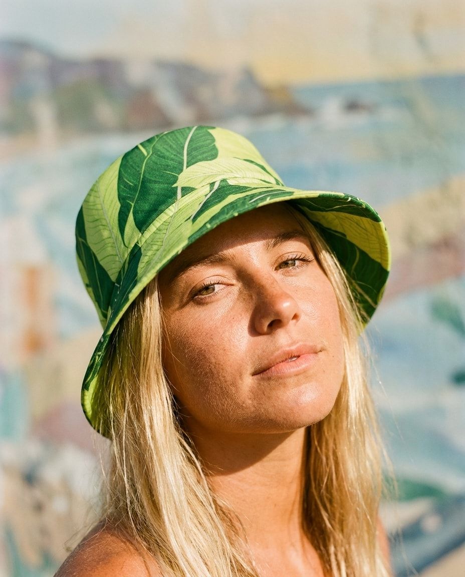 Runway Chartreuse Verdance bucket hats — view 1 of 2
