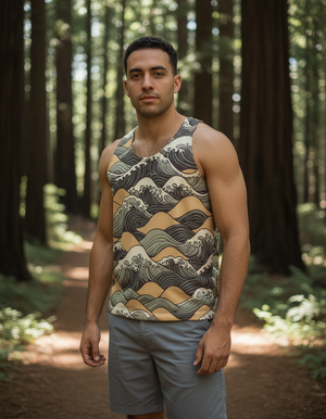 White Onyx Nami Tank Top Men's Tank Top — Dripper
