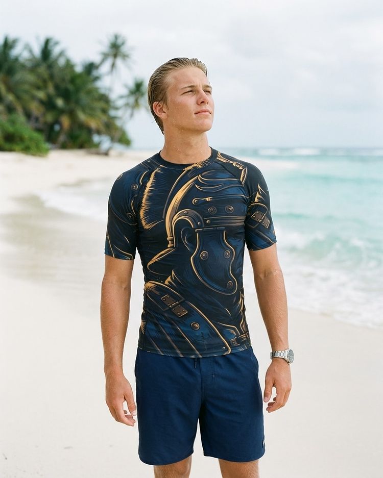 Men's Centurion men's short-sleeve rashguards