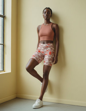 Dusty Rose Yume women's short shorts