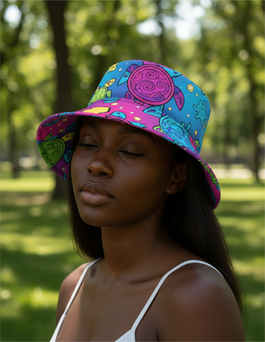 Coral Bucket Hat Bucket Hat — Dripper
