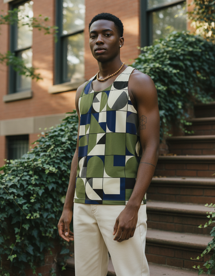 Men's Bauhaus Tank Top