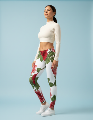 Fleur full-length leggings