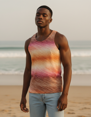 Men's Muskmelon Prism tank tops
