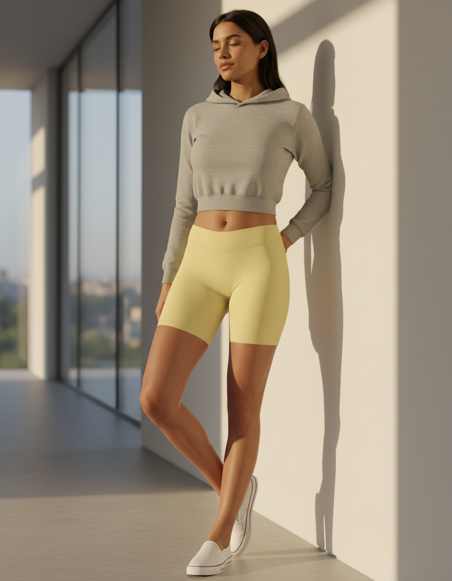Short Shorts in Butter