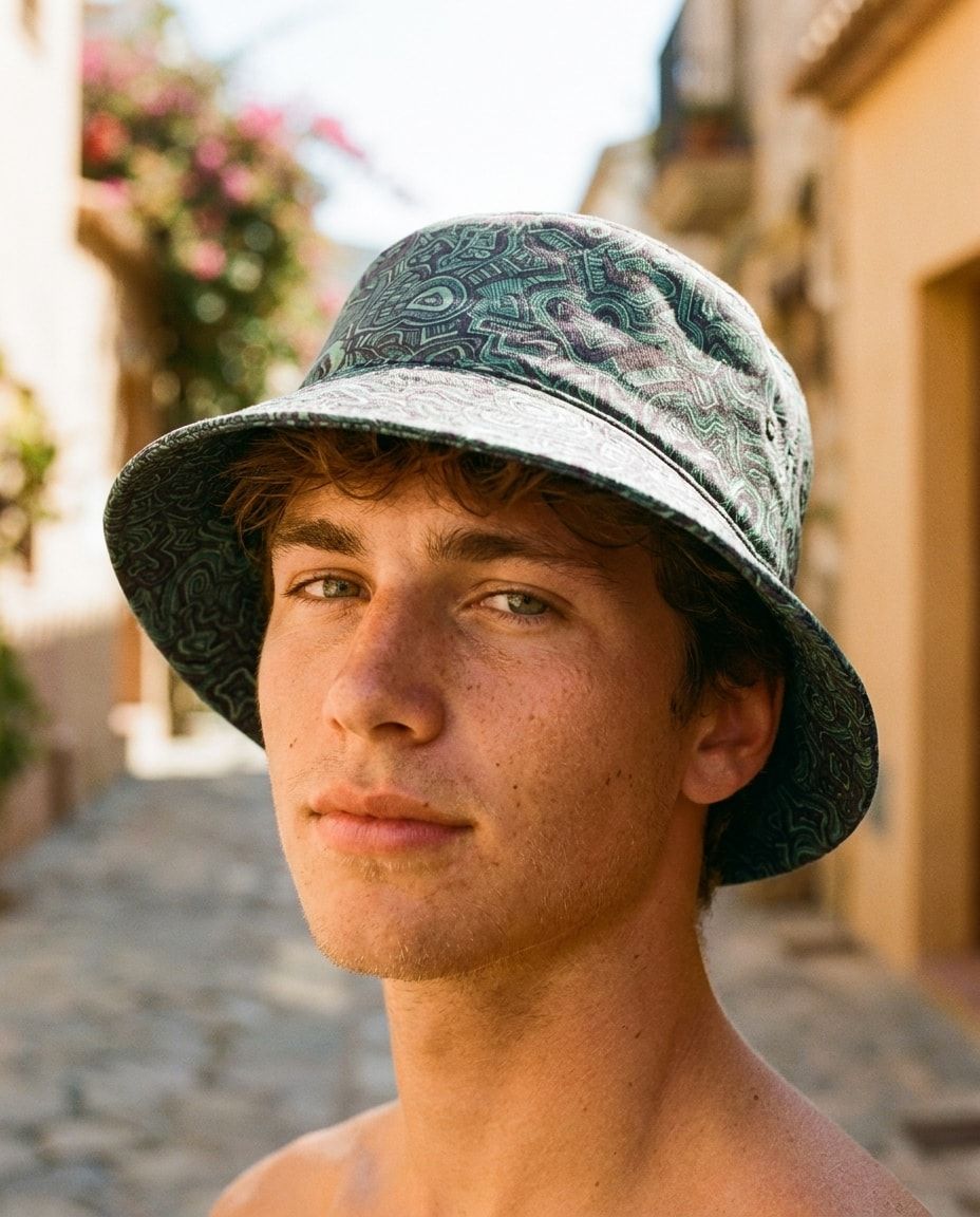 Transformative Teal Zephyr bucket hats — view 1 of 2