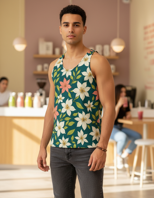 Men's Elysian men's tank tops