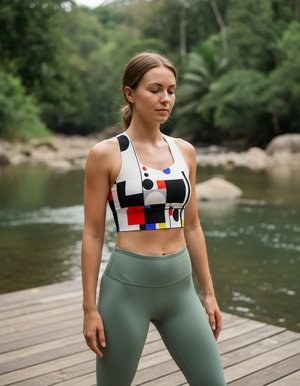 Lucid Longline Sports Bra Longline Sports Bra — Dripper