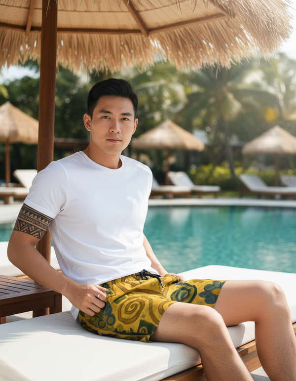Men's Swim Trunks in Elysium