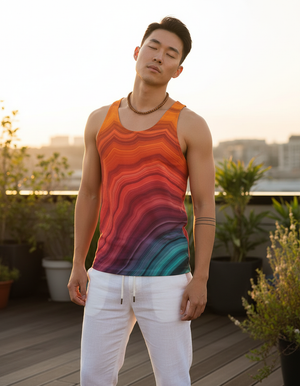 Mosaic Tank Top Men's Tank Top — Dripper