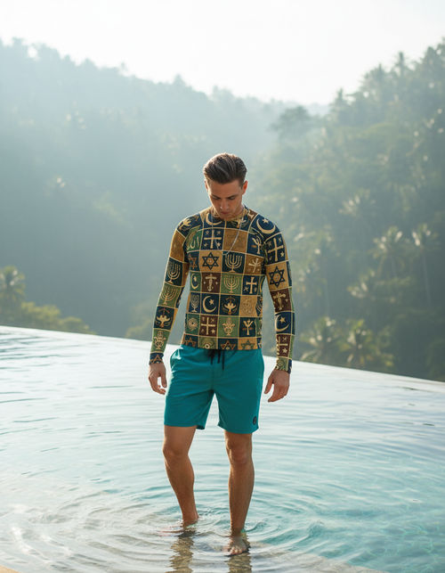 Unity Rash Guard Men's Rashguard — Dripper