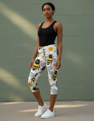 Buzz Capri Leggings Capri Leggings — Dripper