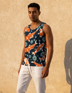 Serenity Tank Top Men's Tank Top — Dripper