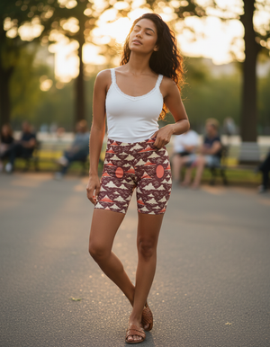Tea Rose Yume women's short shorts