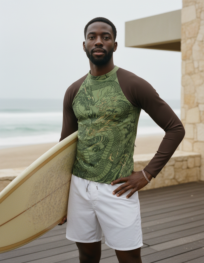 Rashguard — Men's Sycamore Ember