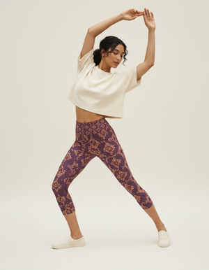 Dusty Rose Boca leggings