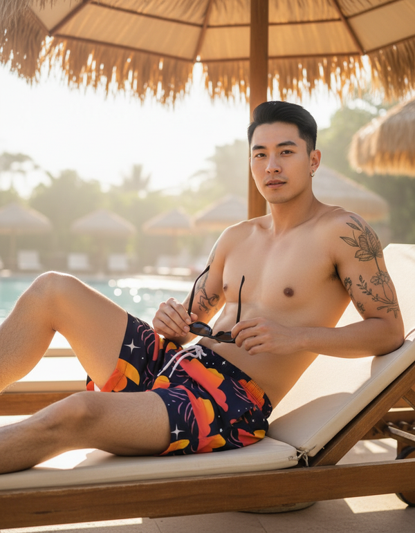 Men's Swim Trunks in Dusk