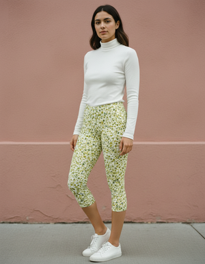 Acacia Sumi Leggings Capri Leggings — Dripper