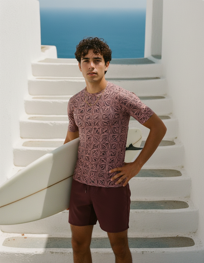 Rashguard — Men's Tea Rose Chord