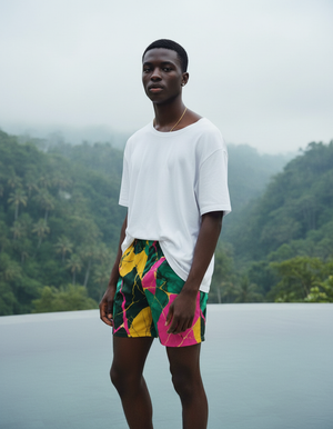 Sizzle men's swim trunks