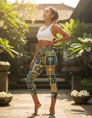 Unity Capri Yoga Leggings Capri Yoga Leggings — Dripper