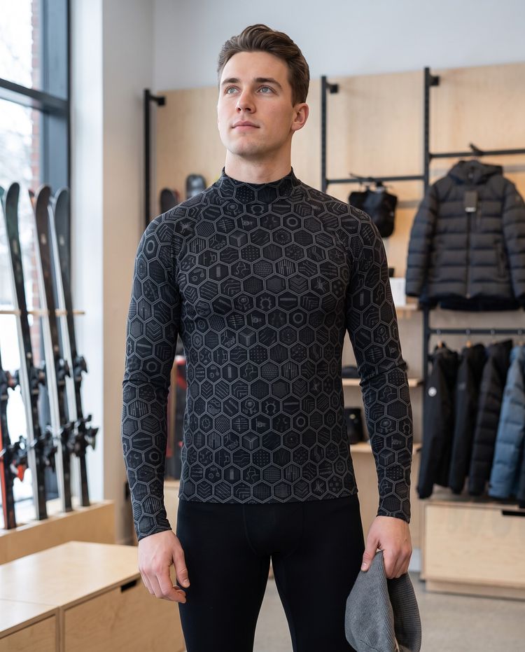 Hexmesh Base Layer Top men's base layer tops