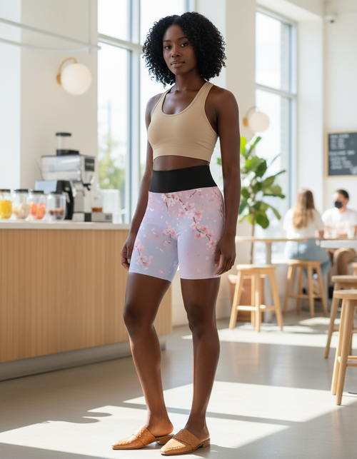 Kizuna Yoga Shorts Yoga Shorts — Dripper