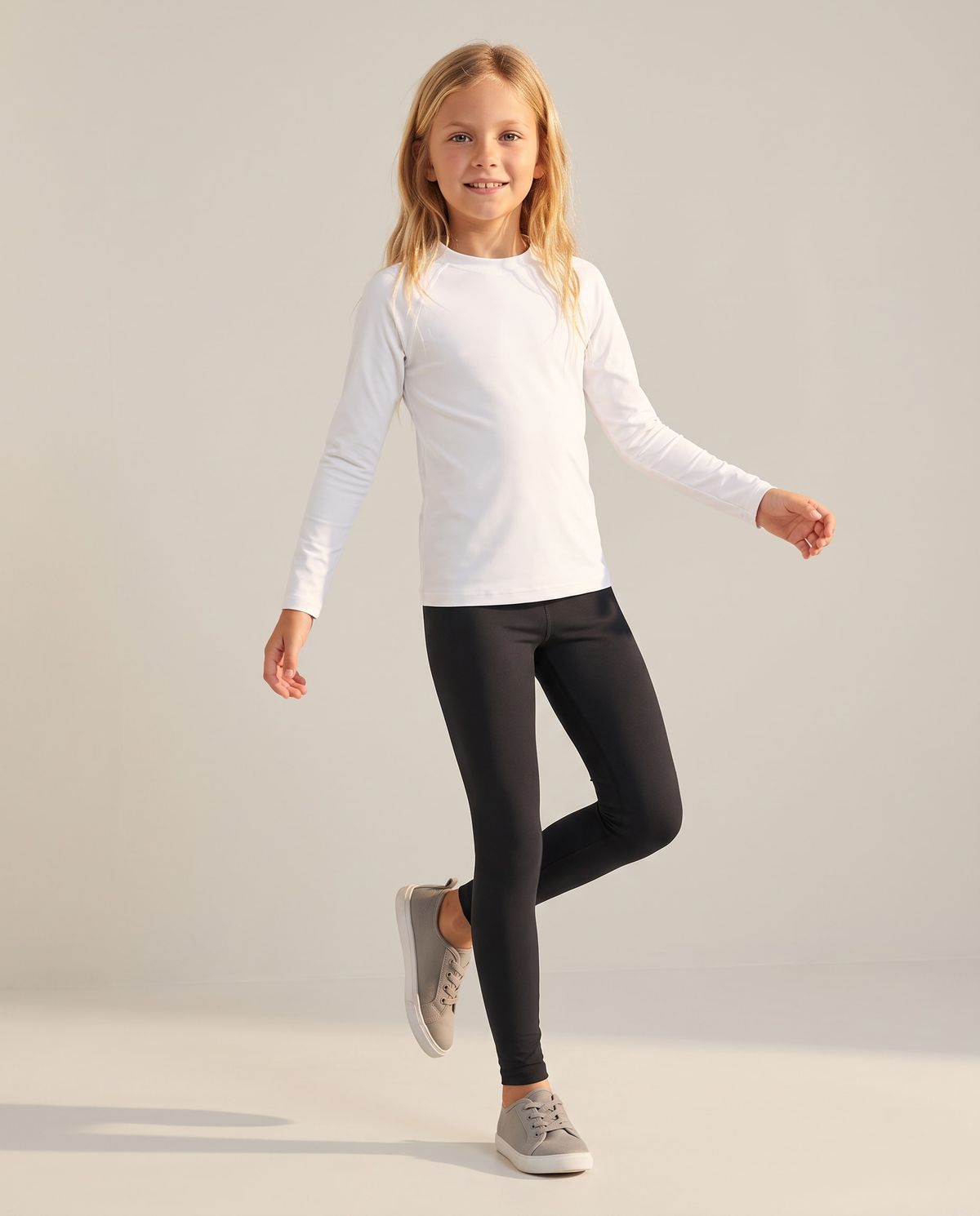 Carbon Girls Youth Leggings Girls Youth Leggings — Lolekai
