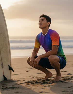 Spectrum Rash Guard Men's Rashguard — Lolekai