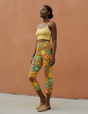 Burnt Sienna Chroma leggings