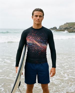 Pixelate Rash Guard Men's Rashguard — Lolekai