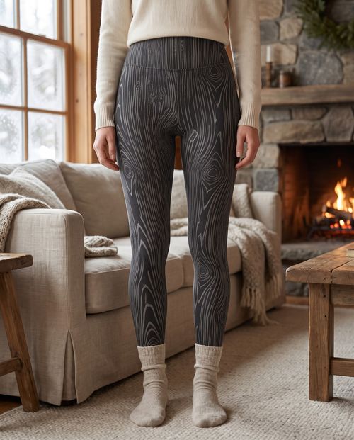 Graphite Grain Base Layer Bottoms