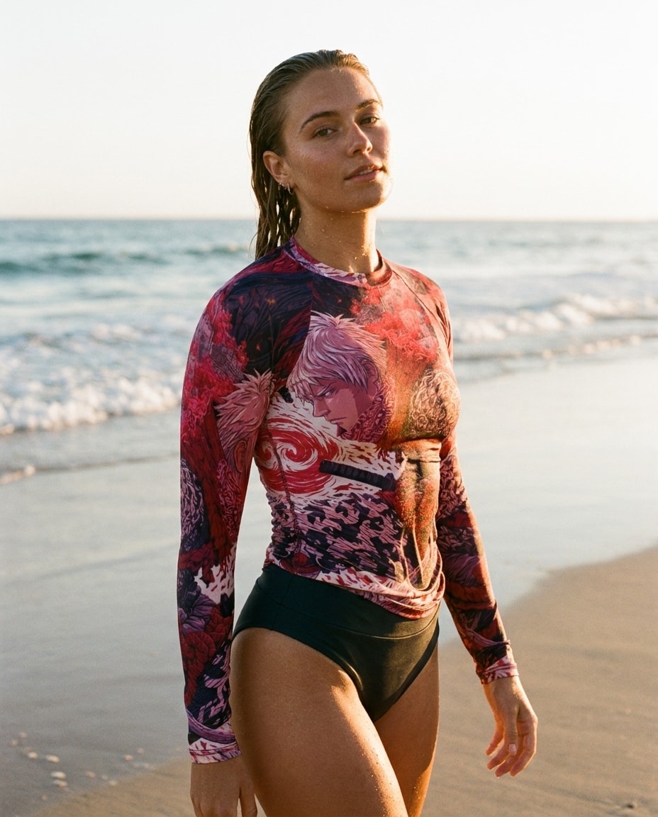 Long Sleeve in Hot Pink Senjin
