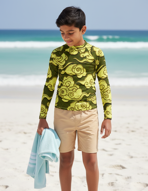 Acacia Zephyr Rash Guard Youth Rash Guard — Dripper