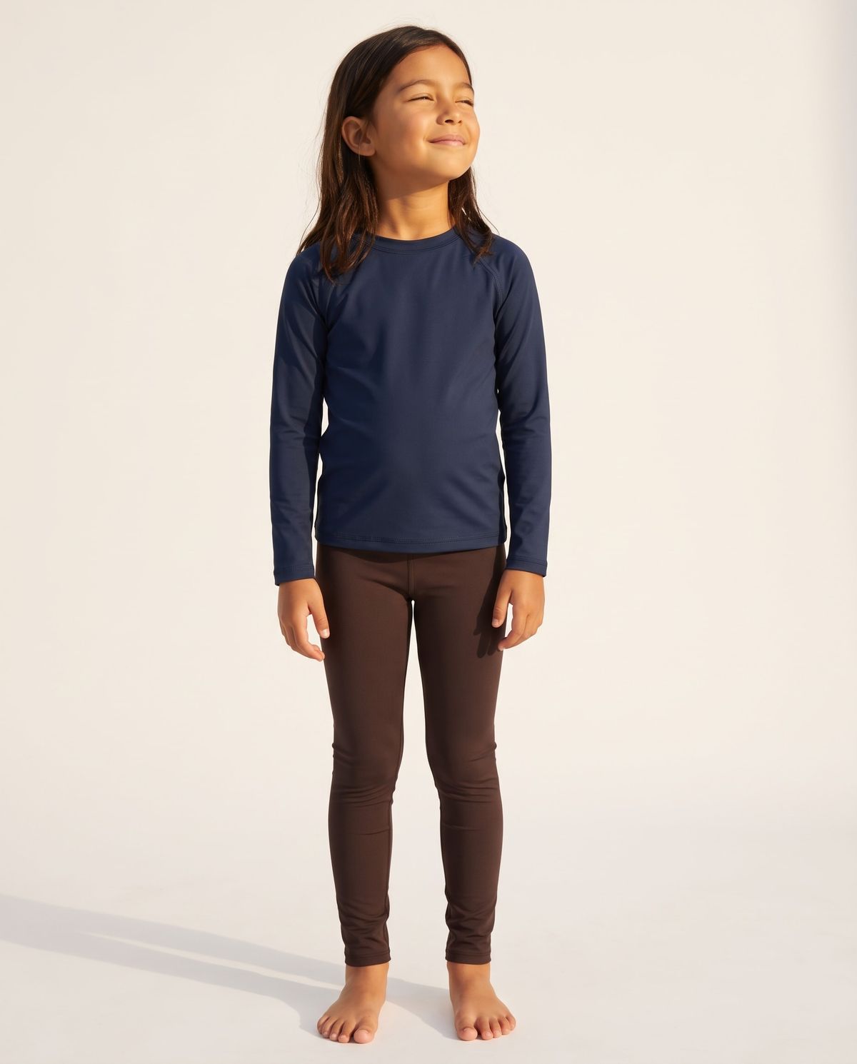 Espresso Girls Leggings Girls Leggings — Lolekai