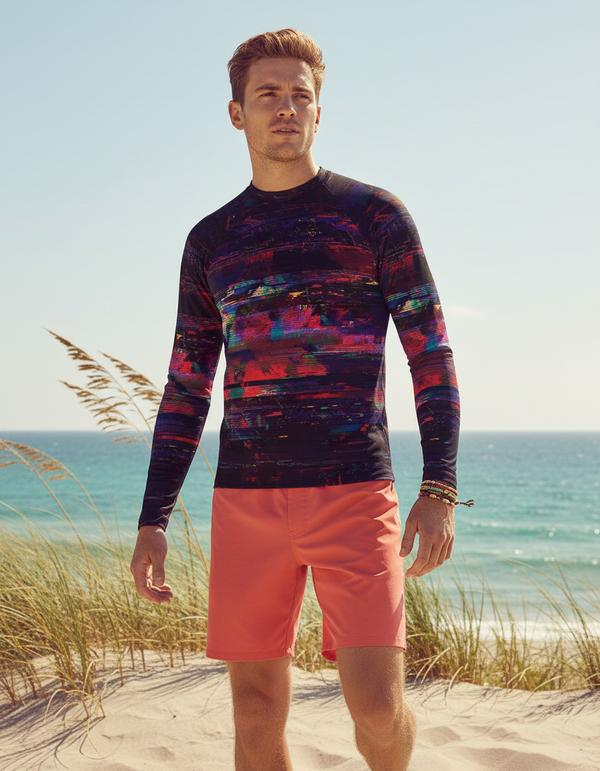 Glitch Collection Rash Guard rashguards