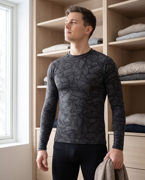 Slatestone Base Layer Men's Rashguard — Lolekai