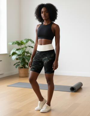 Nocturne yoga shorts